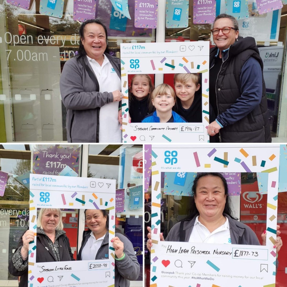 Great day meeting up with our local causes &amp; hearing how the funds raised by our <a href="/coopuk/">Co-op</a> members have really made a difference. Thank you members, you've raised £117m, helping 7m people across the UK since 2016. #ItsWhatWeDo