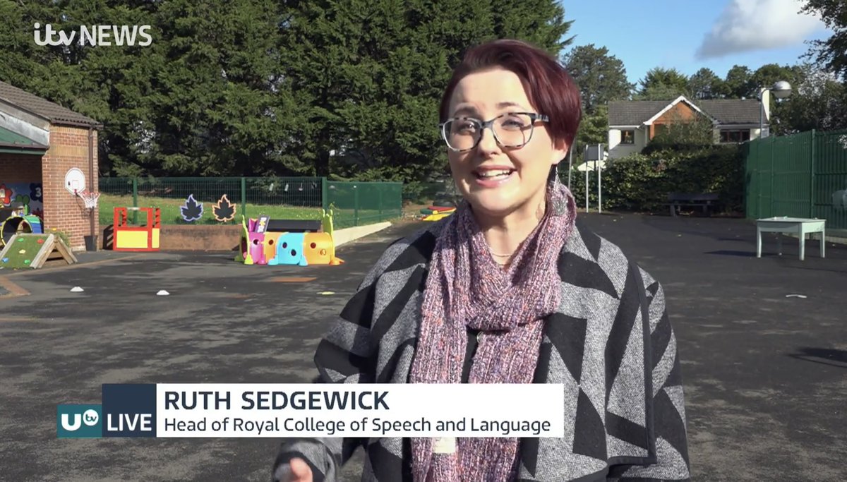 RCSLT Northern Ireland (@rcsltni) on Twitter photo Speaking on UTV Live this evening, Head of RCSLT NI, <a href="/RuthSedgewick/">Ruth Sedgewick</a> said that more investment in the SLT workforce is needed to ensure that children and young people can access the support they need for their development. #mySLTday #DLD Speaking on UTV Live this evening, Head of RCSLT NI, <a href="/RuthSedgewick/">Ruth Sedgewick</a> said that more investment in the SLT workforce is needed to ensure that children and young people can access the support they need for their development. #mySLTday #DLD