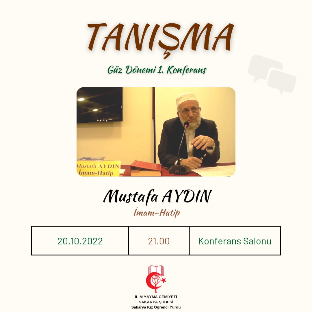 iycsakarya54's tweet photo. Yüksek Öğrenim Yurtlarımızda Ekim ayında yapılması planlanan konferanslarımız takvime uygun olarak icra edilmiştir. https://t.co/d0ezyf7cVz