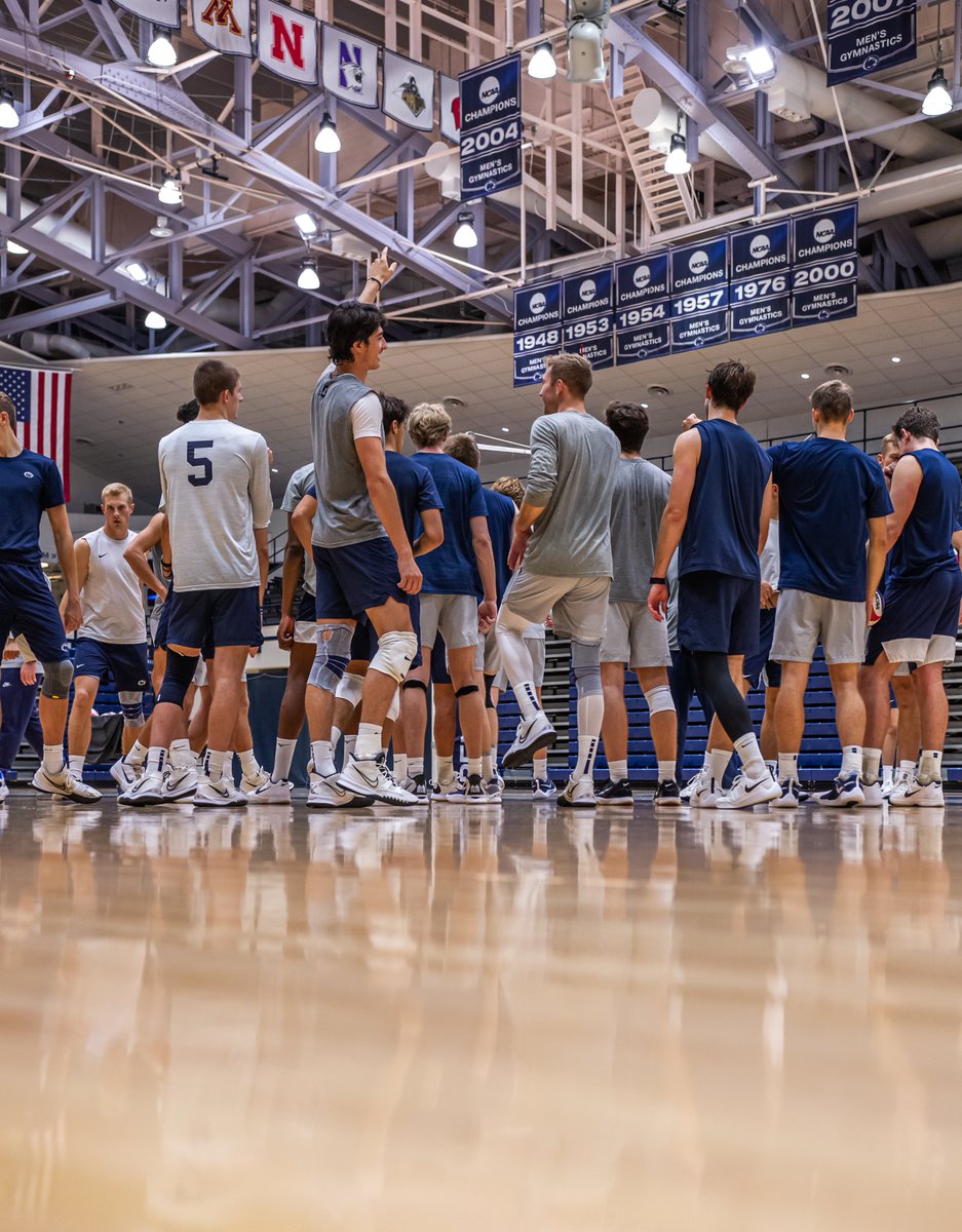 Catch us at Rec Hall tonight as we play another match with the team from 🇩🇪! We will start in South Gym at 7:45 (use the Hepper Fitness Center entrance) and will move to Main Gym immediately following the women's match. #WeAre