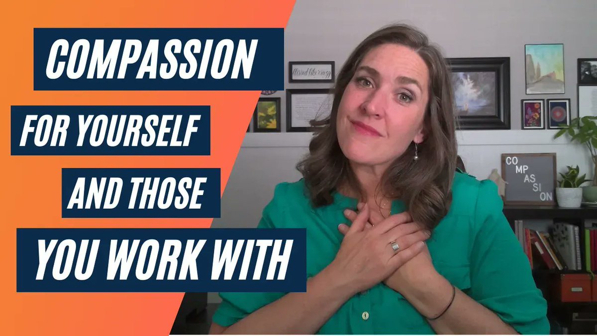 Compassion is a deep awareness of the suffering of another. And thesaurus shows synonyms for Compassion, sympathy, consideration, clemency, kindness, and pity.  

To read the rest of this blog click this link: buff.ly/3SHlEaO 
Listen to my Podcast: buff.ly/3s2Q8cd