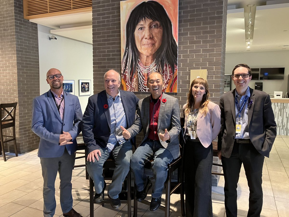 It was great to catch up with Mayor <a href="/linnsieclark/">Linnsie Clark</a> and city officials at the Esplanade Centre in Medicine Hat. The Centre is an impressive and important cultural hub for the community.