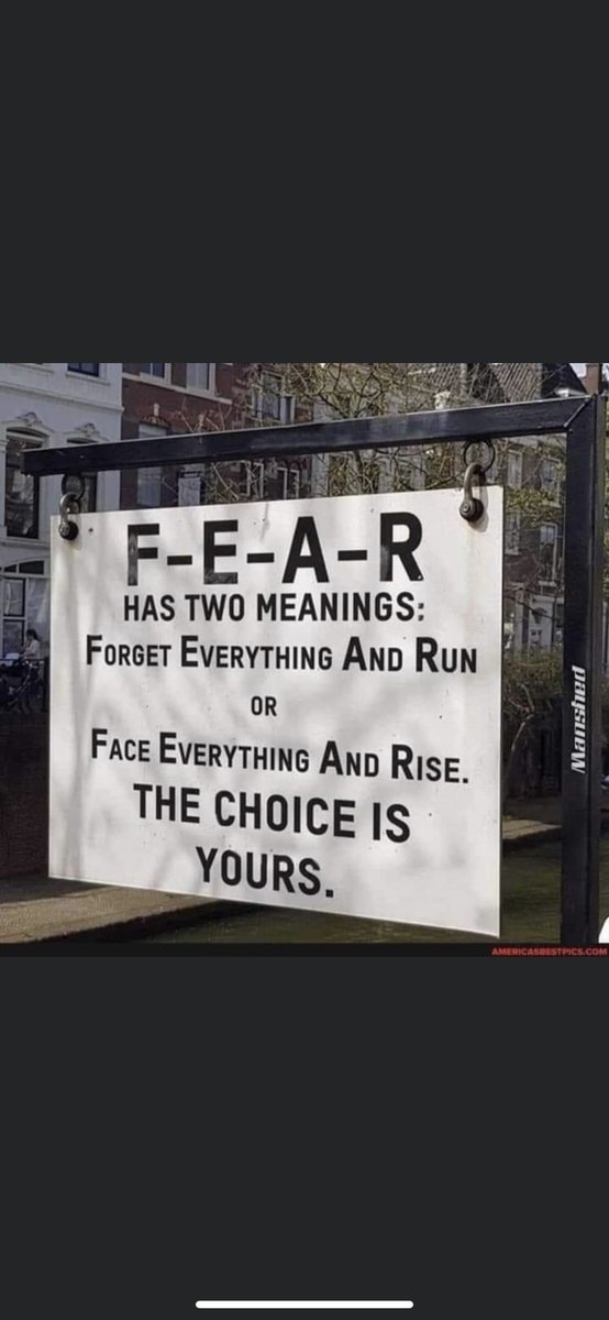 mark_pym's tweet image. It is always a choice how you and your team react to fear!

#greatteams