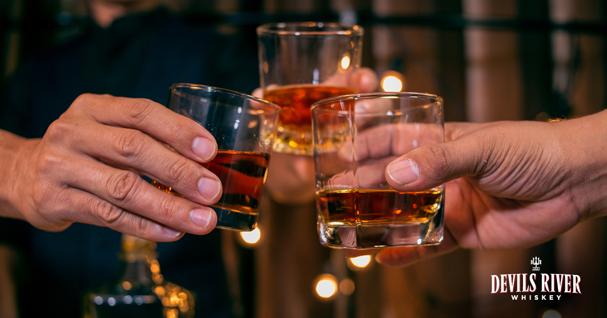 We're halfway through the work week, and we think that's something to celebrate! Now offering $1 off all Neat Pours, $10 Devils Alley Flights and $20 Devils Boulevard Flights. 🥃  #WhiskeyWednesday #DevilsRiverWhiskey