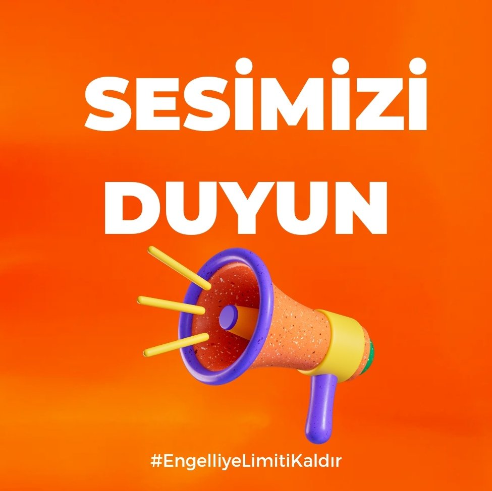 KbraEri8's tweet photo. #EngelliyeLimitiKaldir https://t.co/PCs8VACNnX