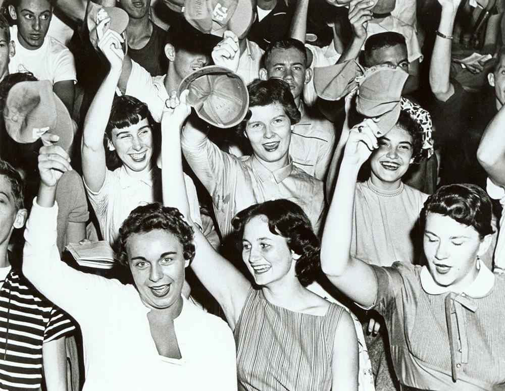 GeorgiaTech's tweet photo. In 1952, Elizabeth Herndon and Diane Michel became the first female undergraduates at Georgia Tech. 70 years later, 42% of the incoming class were women and we graduate the most female engineers in the country. #SheCanDoThat 👩🎓🐝 | https://t.co/Fis7w1s6Oa https://t.co/TgucrSfhbL