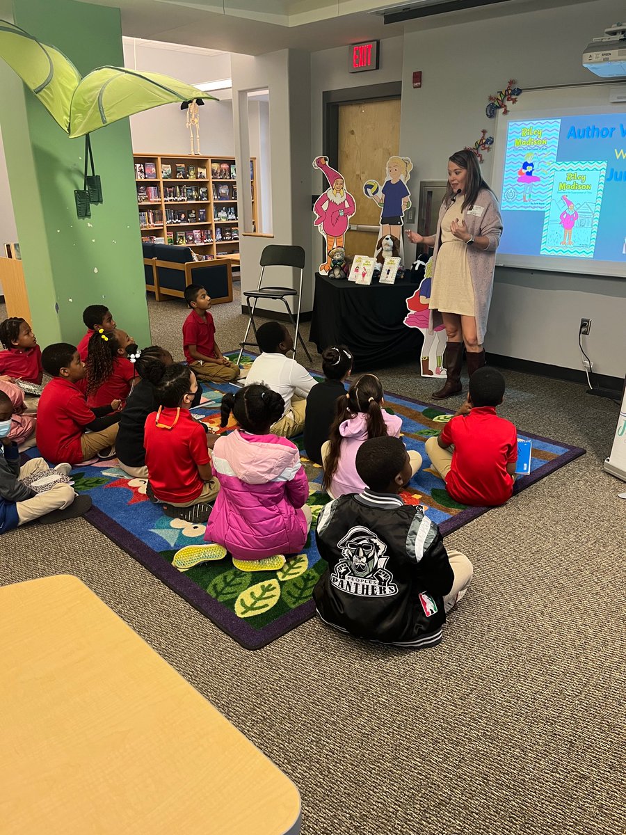 alison_tripp's tweet photo. Thank you so much to author June Akers for coming to led our third and fourth graders in a writer’s workshop and about your career as an author! The students loved it! #togetherwesoar #writersworkshop @IsonSpringsES @LakashaLee https://t.co/kLmf3RbXBM