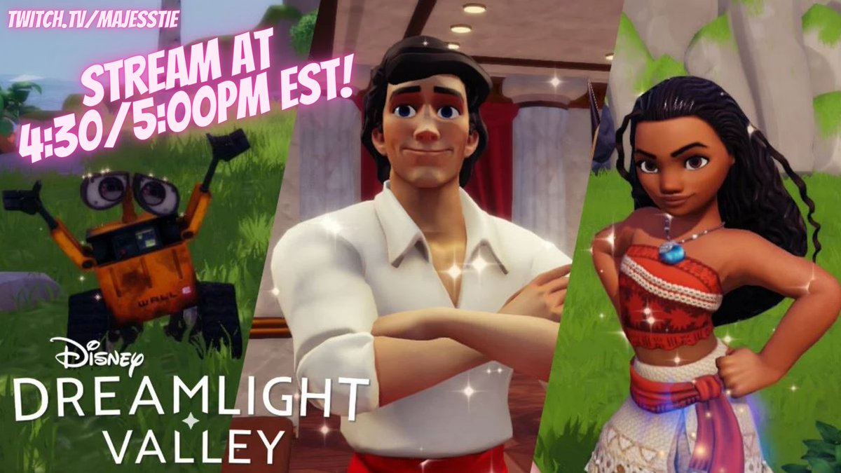 MajesstieLP's tweet photo. I'm freeee for the rest of the afternoon, so I'll be streaming Dreamlight Valley starting at 4:30/5:00PM EST!  See you shortly!

https://t.co/QpFIny079M

#disneydreamlightvalley #disneysdreamlightvalley #dreamlightvalley #disney #dlv https://t.co/Zpw5GXm7hV