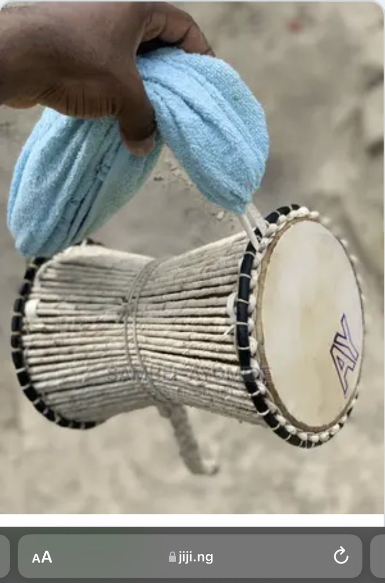 Deji became one of the best in his Fuji classes few days after getting his talking drum from Jiji.ng.