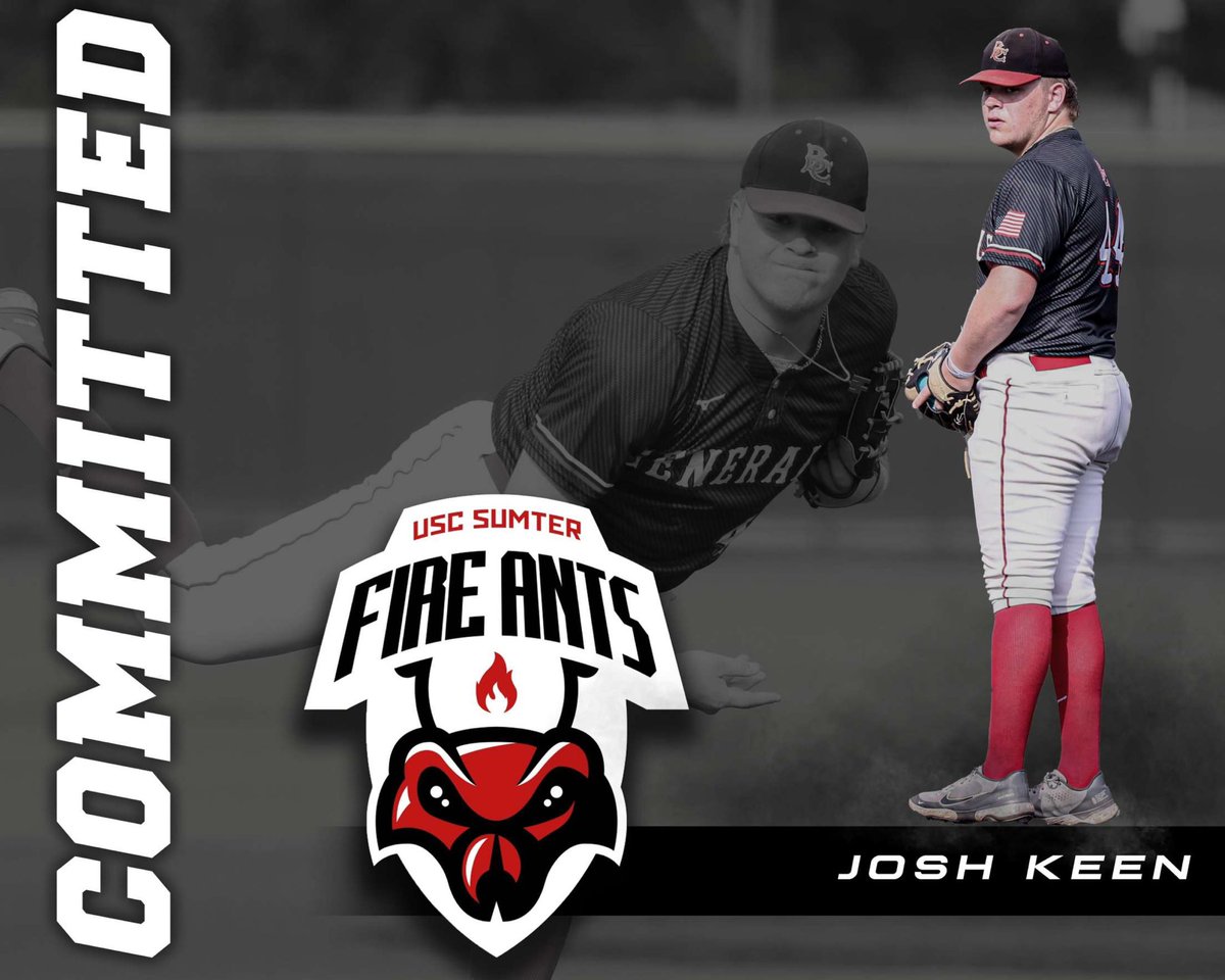 I am extremely excited to announce that I will be continuing my athletic and academic career at The University of South Carolina Sumter. I would like to thank all of my family, teammates, friends, and coaches for everything they have done for me over the years.
