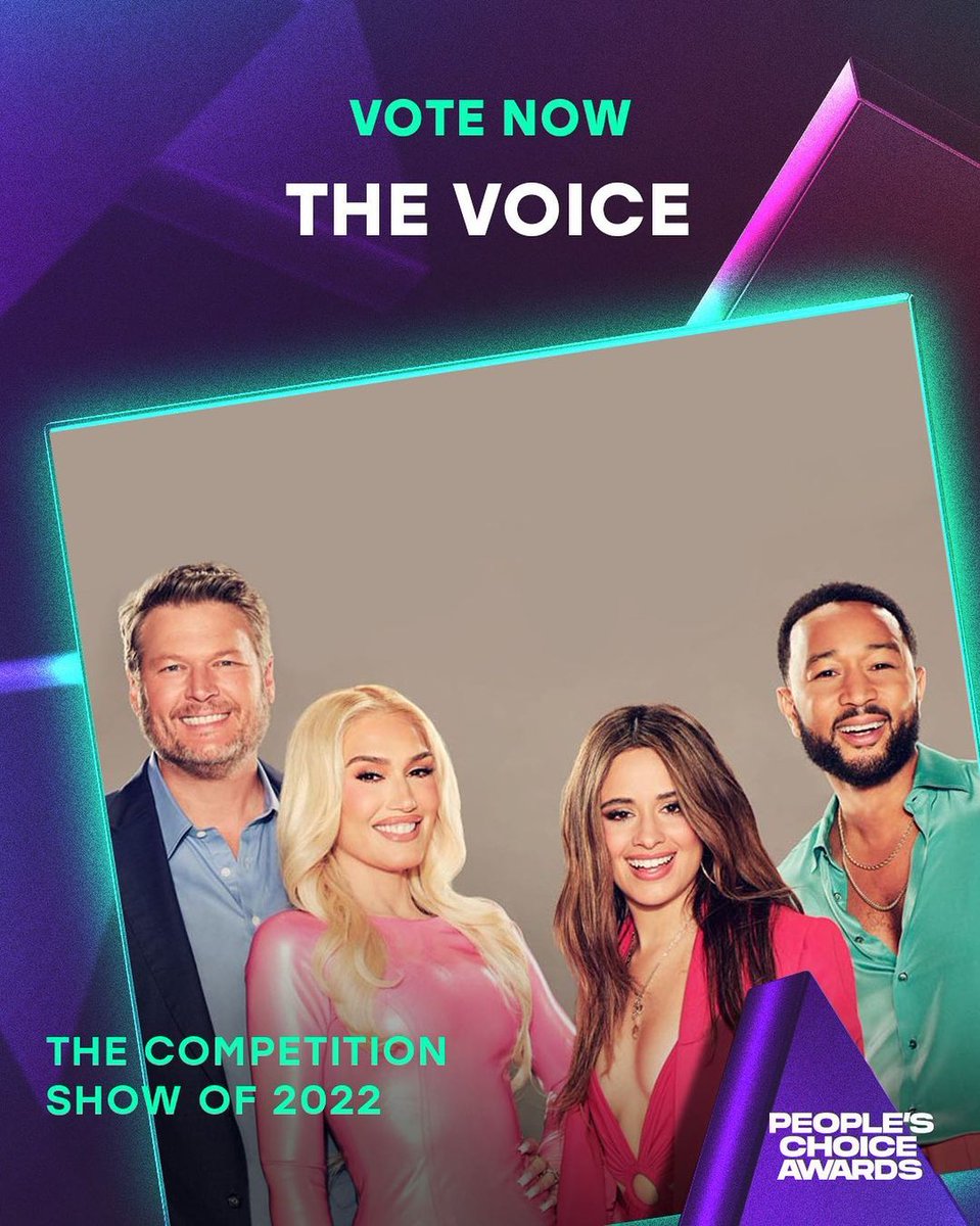 #TheVoice is nominated for a @peopleschoice award! 🎉 Vote now & request tickets to join the LIVE audience for #Season22, with ticket requests open for the rest of the year!🍾 🎟️ - bit.ly/3ziV0Pc