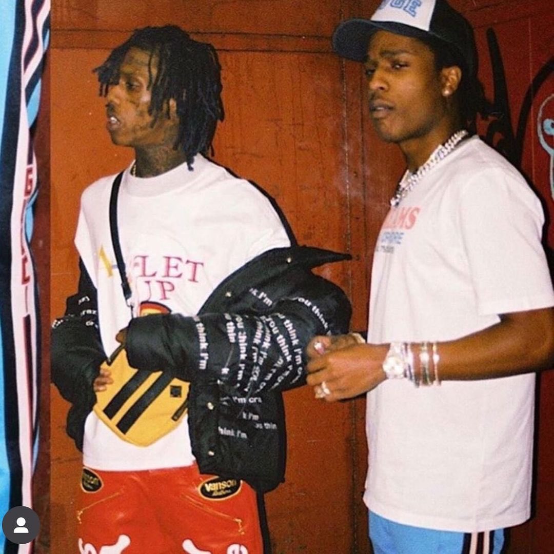 Famous Dex shared this image of him \u0026 A$AP Rocky with the caption “Pick It  Up Part 2 ??” 👀🔥😯, image size:1080x1080