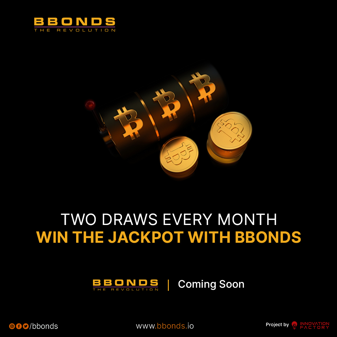 Bbondsofficial's tweet photo. The #life changing #opportunity is here
Grab your chance to win 10 #bitcoins
with the world's first crypto bond
Join our two monthly draws
To increase your #winning chances
Get your #Bitcoin Jackpot with
#BBond - The #revolution 🚀
#ComingSoon ⏳#powerball #LotteryLandingOnYou https://t.co/6QCRP42YQf