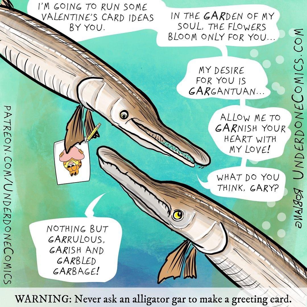 UnderdoneComics's tweet photo. For #GarWeek — I wish I had more, like a whole GARrison of gar comics! https://t.co/AY7XEX6PNS