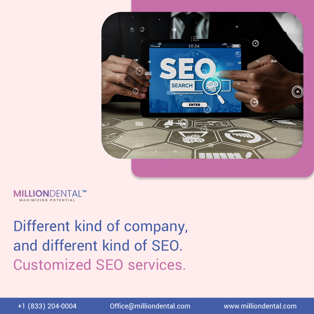 million_dental's tweet photo. Today, it's not just about getting traffic; it's about getting focused and relevant traffic. Optimize for revenue rather than conversions. DM for customized SEO services.

#seo #seofordoctors #doctorsseo #realestateseo #healthseo #hospitalseo #seousa #seonyc #seoexperts https://t.co/GxGqwL0avQ