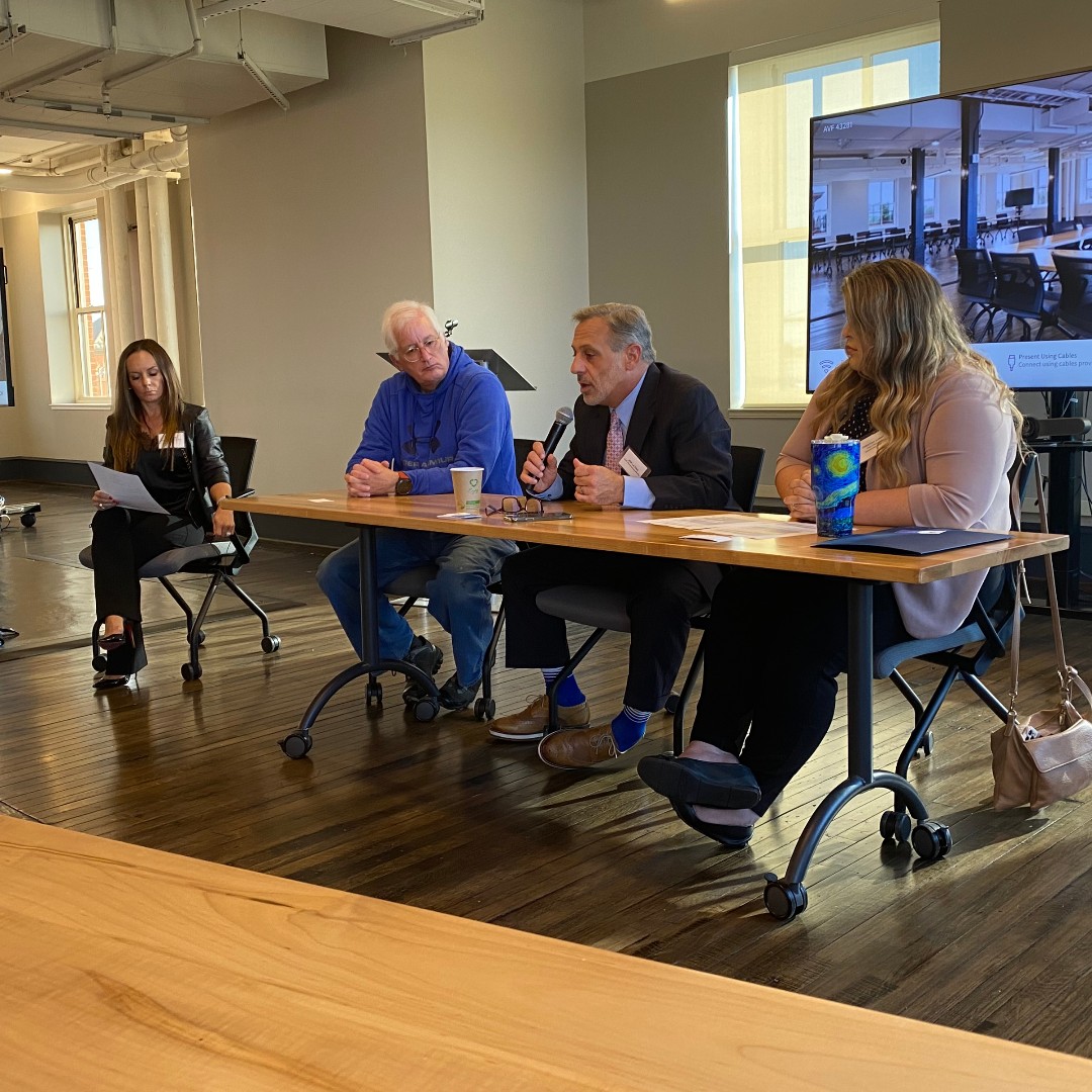 WillsElliman's tweet photo. It was great to attend the Delaware Real Estate Women event this morning at CSC Station for networking and learning from the panel about the "State of the CRE Market”. https://t.co/eK0bOTX9xy