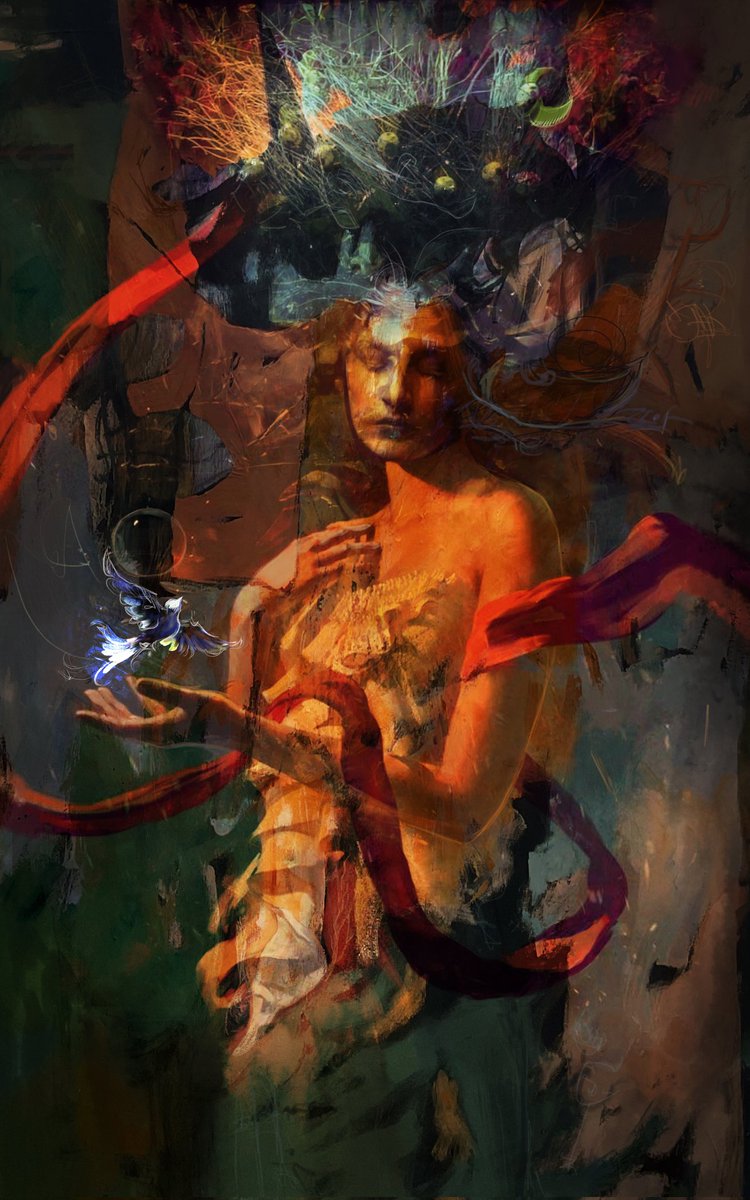 "bird will sing"

MY new artwork for #nftart 

I will drop tomorrow🕊️

GM &amp; GN #NFTCommunity