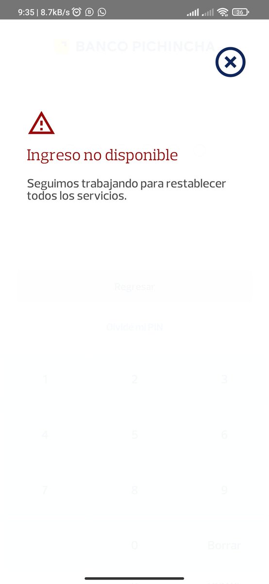 WillMoralesRuiz's tweet image. Por segundo día no funciona #BancoPichincha Nadie impone una sanción al banco. Pero, cuando nos atrasamos un día en los pagos nos caen los intereses con recargos.
Ecuador tierra de nadie. @BancoPichincha @superbancosEC #SOSEcuador