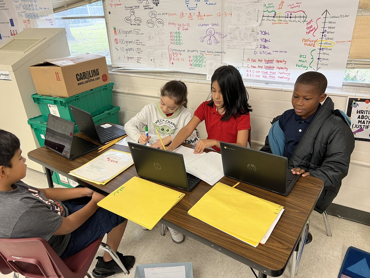 Aytorrez09's tweet photo. We really enjoy using hands on models, visual aids, and technology within our stations. Can you see how engaged we are? 

#OutofthisWorld #BeRadiant #teamHISD #radiant #TheRuckerWay #HISDElemMath  @HISDREADY2RISE @nperez10 @RuckerHISD @GoMrsDavis https://t.co/ibX7koDfjW