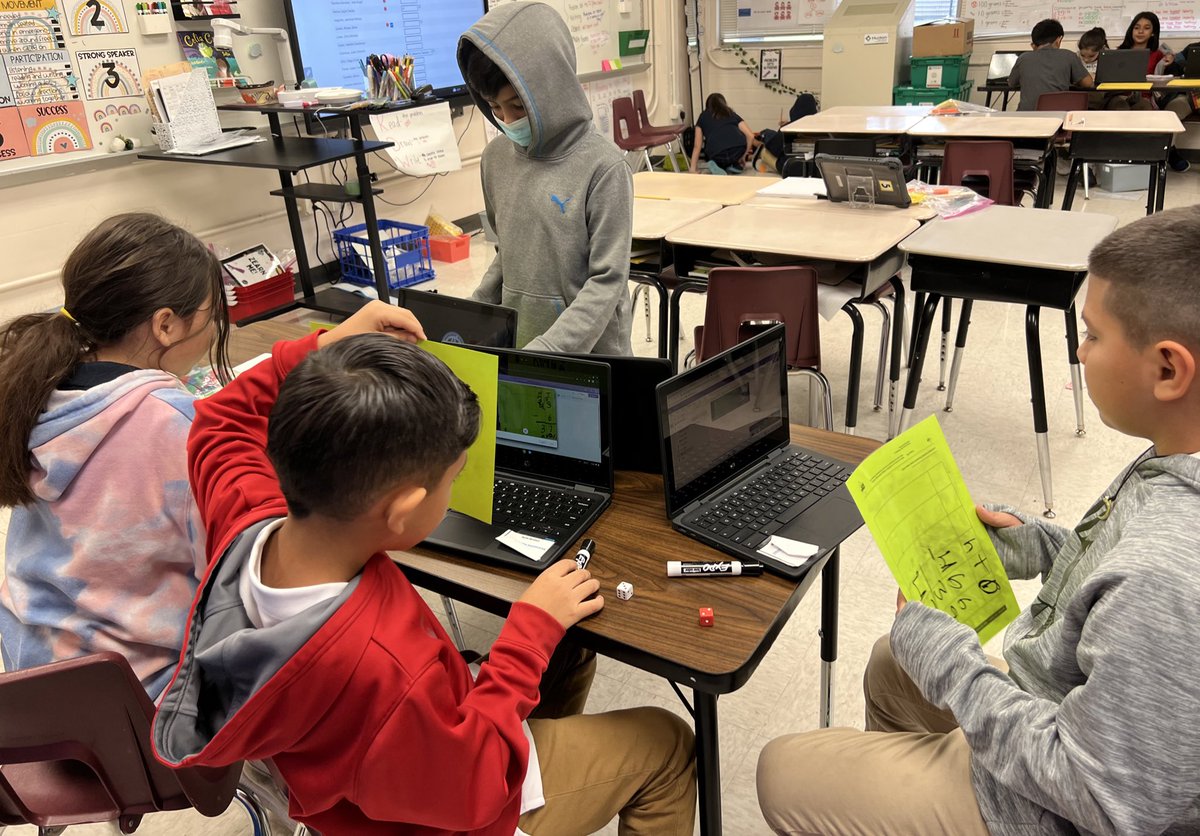 Aytorrez09's tweet photo. We really enjoy using hands on models, visual aids, and technology within our stations. Can you see how engaged we are? 

#OutofthisWorld #BeRadiant #teamHISD #radiant #TheRuckerWay #HISDElemMath  @HISDREADY2RISE @nperez10 @RuckerHISD @GoMrsDavis https://t.co/ibX7koDfjW