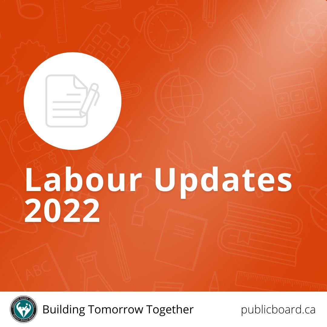 The GECDSB has shared an update regarding labour negotiations on our website. Please click here: bit.ly/3DUYNUL