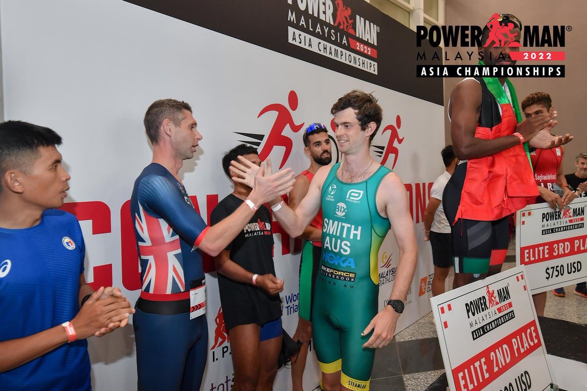 runozrun's tweet image. 8th Elite @ #PowermanMalaysia the Worlds largest Duathlon with a 🚴‍♂️ course record. Entering T2 in 3rd, just a shame the runs weren’t there this time.

Congrats @TeamSmithie on the win 🥇 

Thanks again @RAFTriathlon @RAFCentralFund @RAFHalton @rafathletics @BritTri @KayakShel
