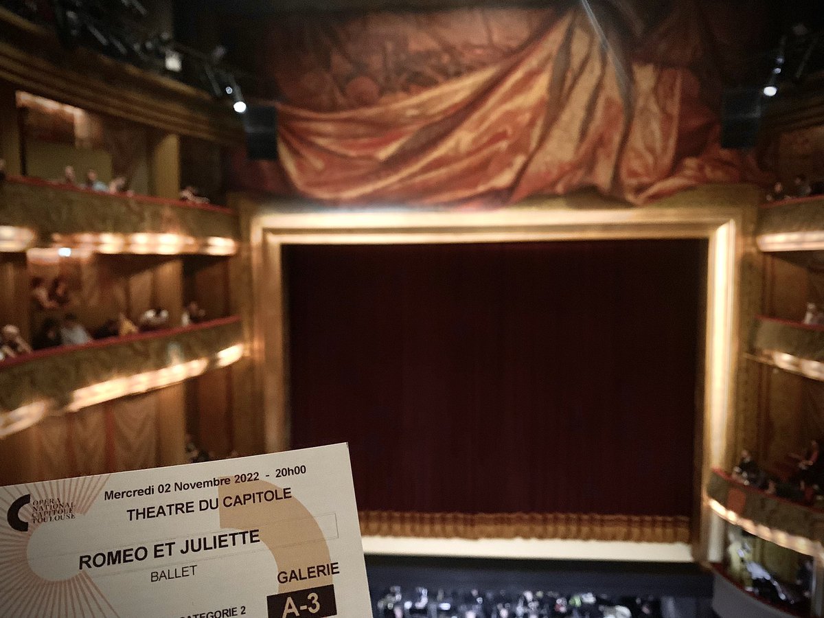 Billet Passion du fabuleux Roméo &amp; Juliette ce soir à l’@operaducapitole : quelle merveille ! Un immense bravo aux <a href="/bct_dancers/">balletducapitole.dancers</a> 😍 <a href="/kader_belarbi/">Kader Belarbi</a> 👏🏻
