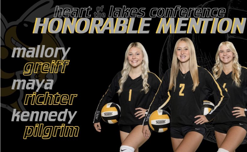 yellowjacketvb's tweet photo. **Announcement**
We want to Congratulate those players that have received All- Conference and Honorable Mention for the HOL!
Way to Go Players!! Way to represent Perham! https://t.co/mbO3K4PU5D