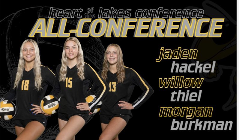 yellowjacketvb's tweet photo. **Announcement**
We want to Congratulate those players that have received All- Conference and Honorable Mention for the HOL!
Way to Go Players!! Way to represent Perham! https://t.co/mbO3K4PU5D