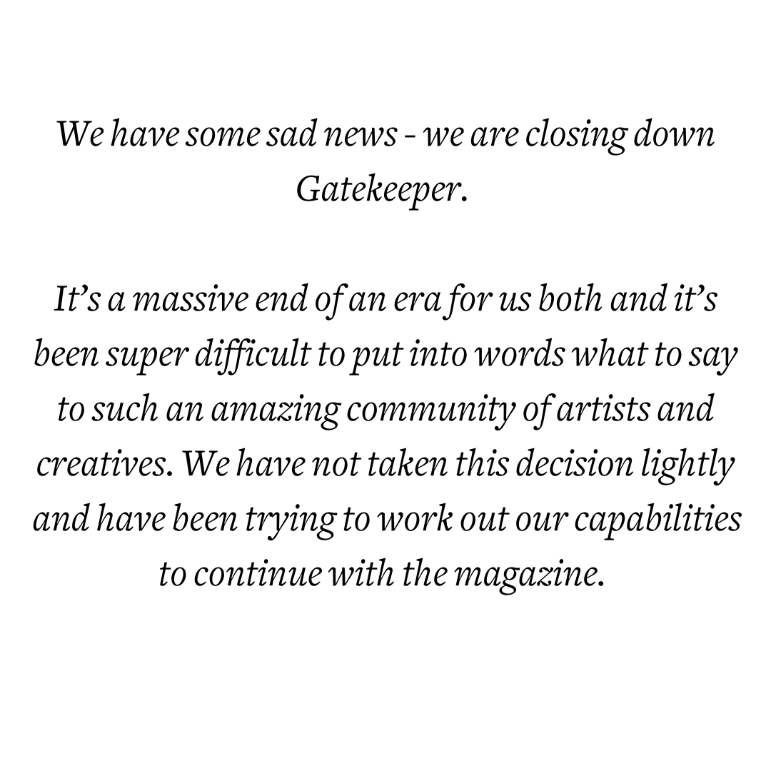 Gatekeeper Magazine tweet media