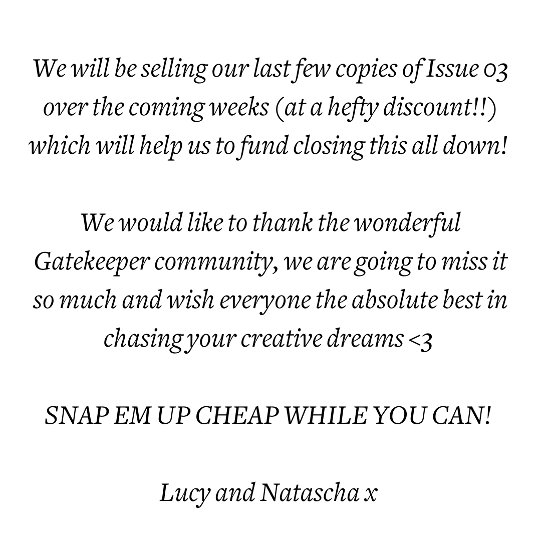 Gatekeeper Magazine tweet media