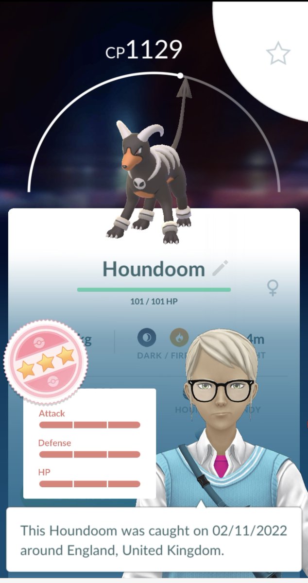 Lulupuff1's tweet photo. Got myself a perfect doggo!!! 🤩😍💯
#PokemonGO #PoGO #hundo https://t.co/paGYmiLHnn