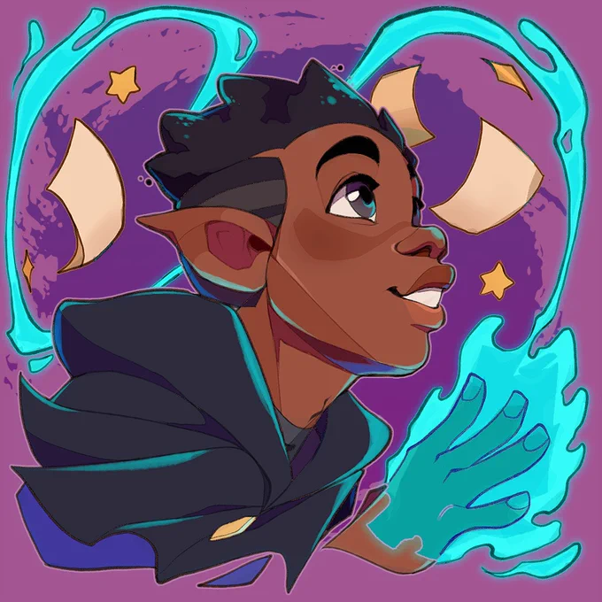 In case this post pops off you should totally follow me for my art~ 