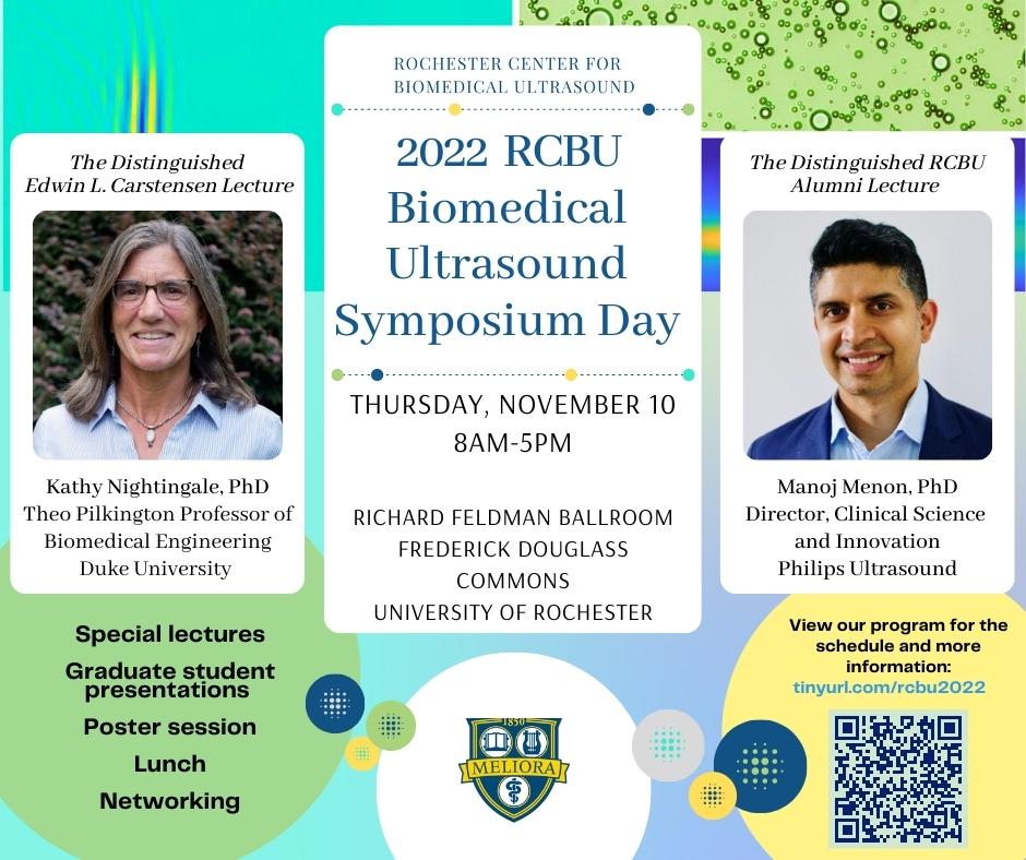 UofRBME's tweet photo. The RCBU Biomedical Ultrasound Symposium Day is next week! Have you registered yet? There's still time! See our program for details: https://t.co/6B7gqf6Eyl, &amp; event website: https://t.co/Vi8F79rH9X
#URBME #RCBU #Biomedical #Engineering https://t.co/fP4EEFRMyl