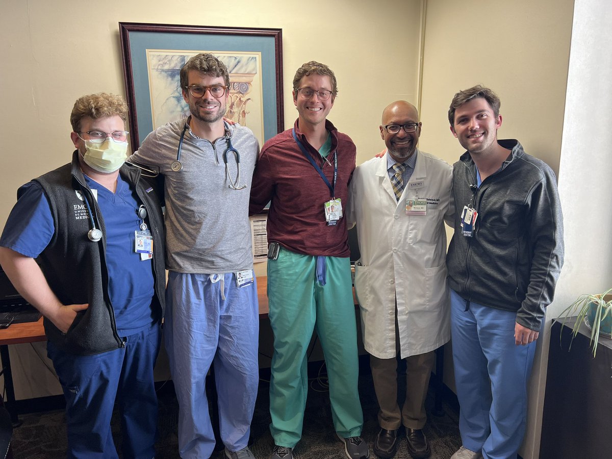 nobility75's tweet photo. Celebrating a great time working with @EmoryDeptofMed residents and @EmoryMedicine students at #EUHM @EmoryHospMed @emoryimchiefs https://t.co/ihuD4UOCnM