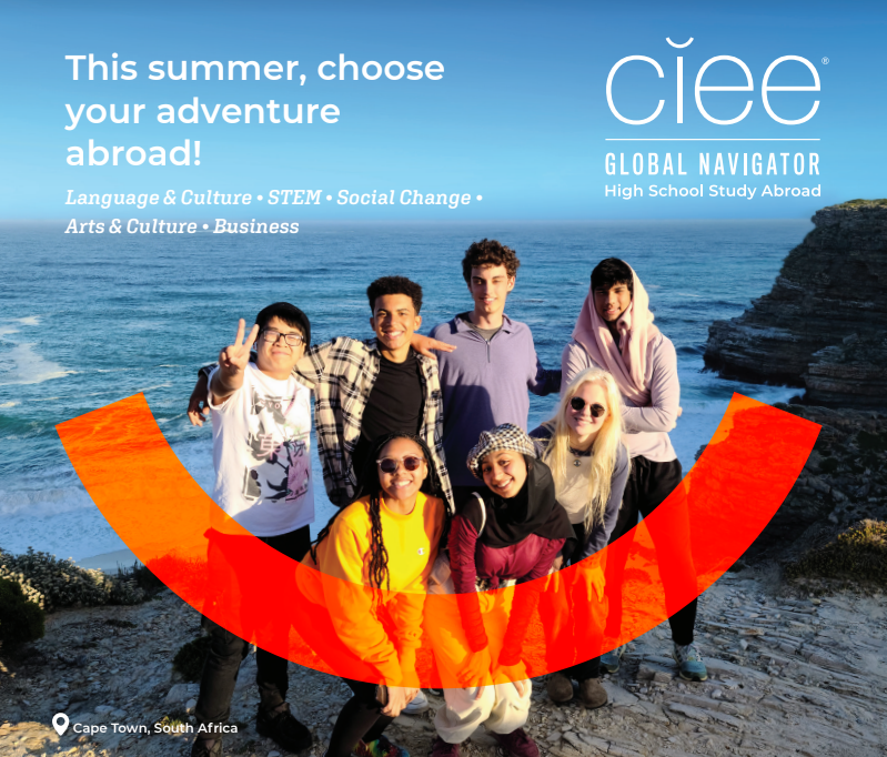Travel abroad next summer with CIEE! Representatives from CIEE will be visiting Jones on Wednesday, November 9, in the South Lobby from 11:15-1:15 during lunch periods. Apply by December 1 and you will be in a raffle to win airfare to your destination. ciee.org