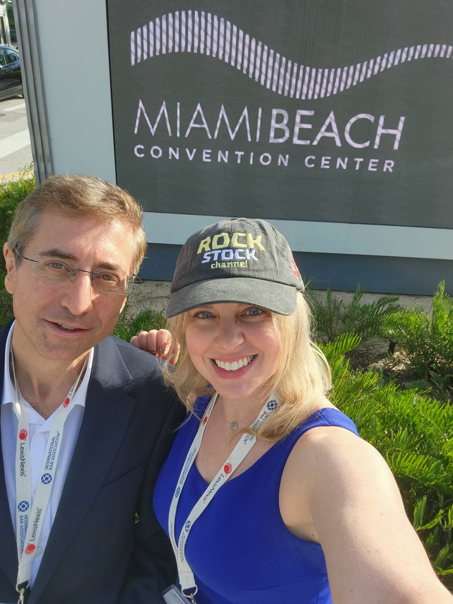 Great to talk #lithium and #criticalminerals at International Bar Association Annual Meeting with Erez!

Always wise to have @LithiumIonRocks hat handy