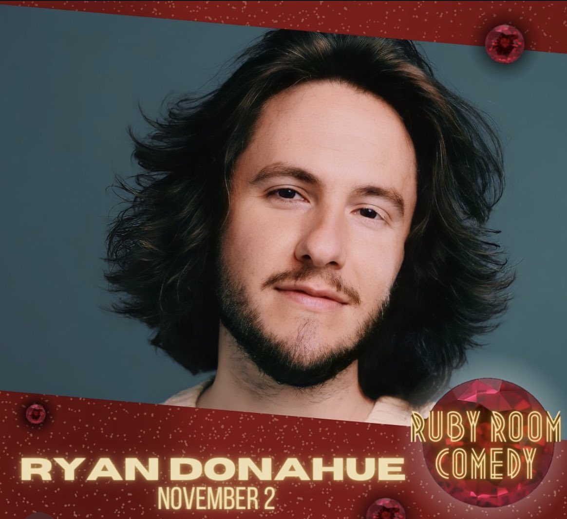 RubyRoomComedy (@rubyroomcomedy) on Twitter photo ♦️TONIGHT @ryandonahuman will make you laugh !! ♦️ 
9PM / $10 
Don’t miss it! ♦️TONIGHT @ryandonahuman will make you laugh !! ♦️ 
9PM / $10 
Don’t miss it!