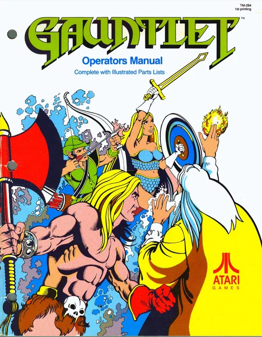 Who remembers the Gauntlet Arcade games? I do :) 