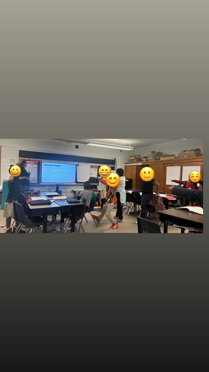 gbarhamCEIS's tweet photo. How do your students read the #learningtarget? Ms. Andrewsβs class at @PWWildcats #Wheatley pantomime shooting an arrow at the target!π―Great things are happening @jcpsky @Zone2CCEIS_JCPS!! #teacherclarity #CCEIS https://t.co/WhnWMFO4qv