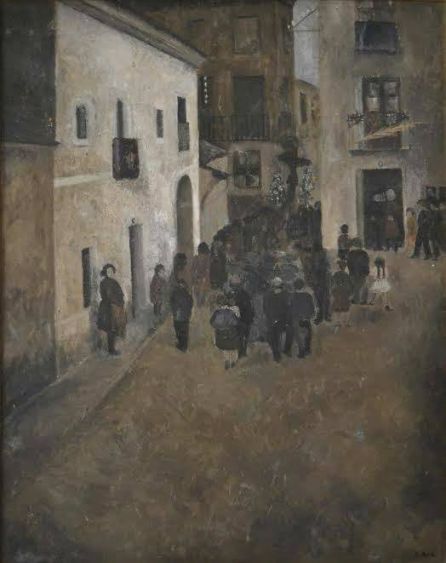 FeasLuis's tweet photo. No sé por qué se dice que Amalia Avia no era una pintora realista, o que era una pintora olvidada. Sin embargo, no se subraya su evidente conexión con Darío de Regoyos. Lo que más me ha sorprendido es su pintura social, como el homenaje a las huelgas mineras de los años sesenta. https://t.co/Y1KuE6zYam