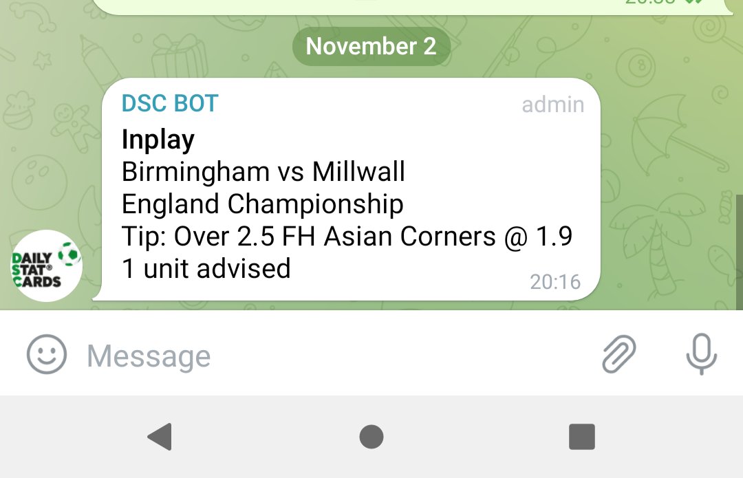 BlackAndAmber_'s tweet photo. Over 2.5 First Half Corner alerts are hitting a bit of form over in the @DailyStatCards #Inplay channel. 

#TeamDSC #Betting #bettingtwitter https://t.co/uP0fYKeCpk