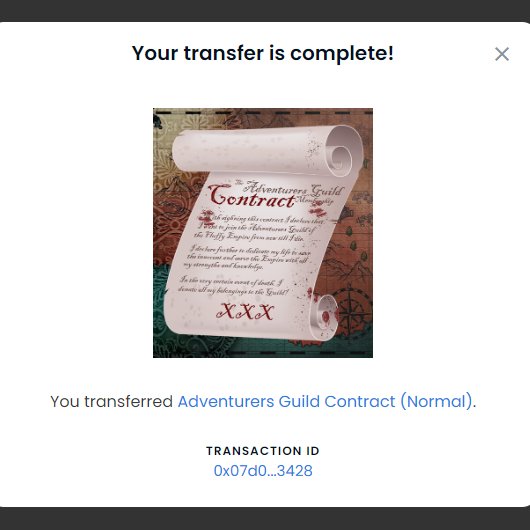 🏚️Another poor little Fluffy found a loving new home!

❤️Thanks alot <a href="/Antoni_Pon/">Angry_Bull</a> for adopting Fluffy #3 

❤️For buying the Fluffy from #OpenSea you also receive a free Guild Contract so that you can register it in the Adventurers Guild to join all future events.

#NFTCommunity