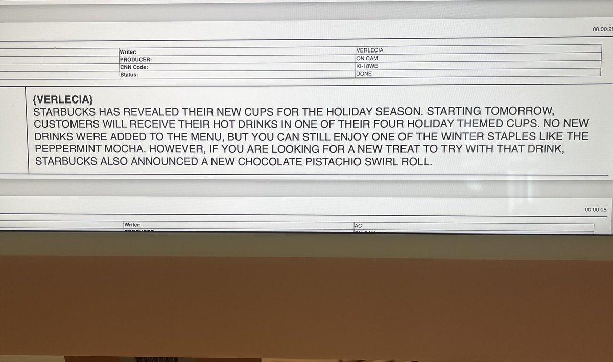 Obsessed with Starbucks? Catch us talk about how Starbucks is prepping for the holidays and more tonight at 5! #LiveAt5