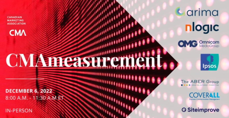 arimadata's tweet photo. Arima will be presenting at the CMAmeasurement 2022 event on December 6th.

Get inspired by measurement insights from all aspects of the marketing profession, and learn how data helps with precise targeting and measurement and ultimately drives results.

https://t.co/DptLEqzOG2 https://t.co/xHUKjyGAxr