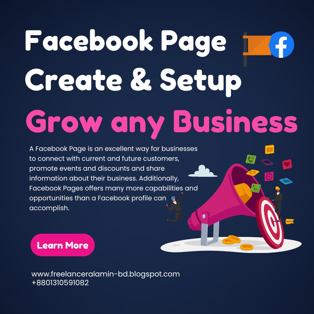 Tips for How to Grow Your Business on Facebook:

1. Optimise your page
2. Make creative ads
3. Focus on good customer service

#facebookpagecreation #facebookbusinesspage #facebookpagesetup #facebookpagemanager #facebookmarketing #facebookads  #createpage