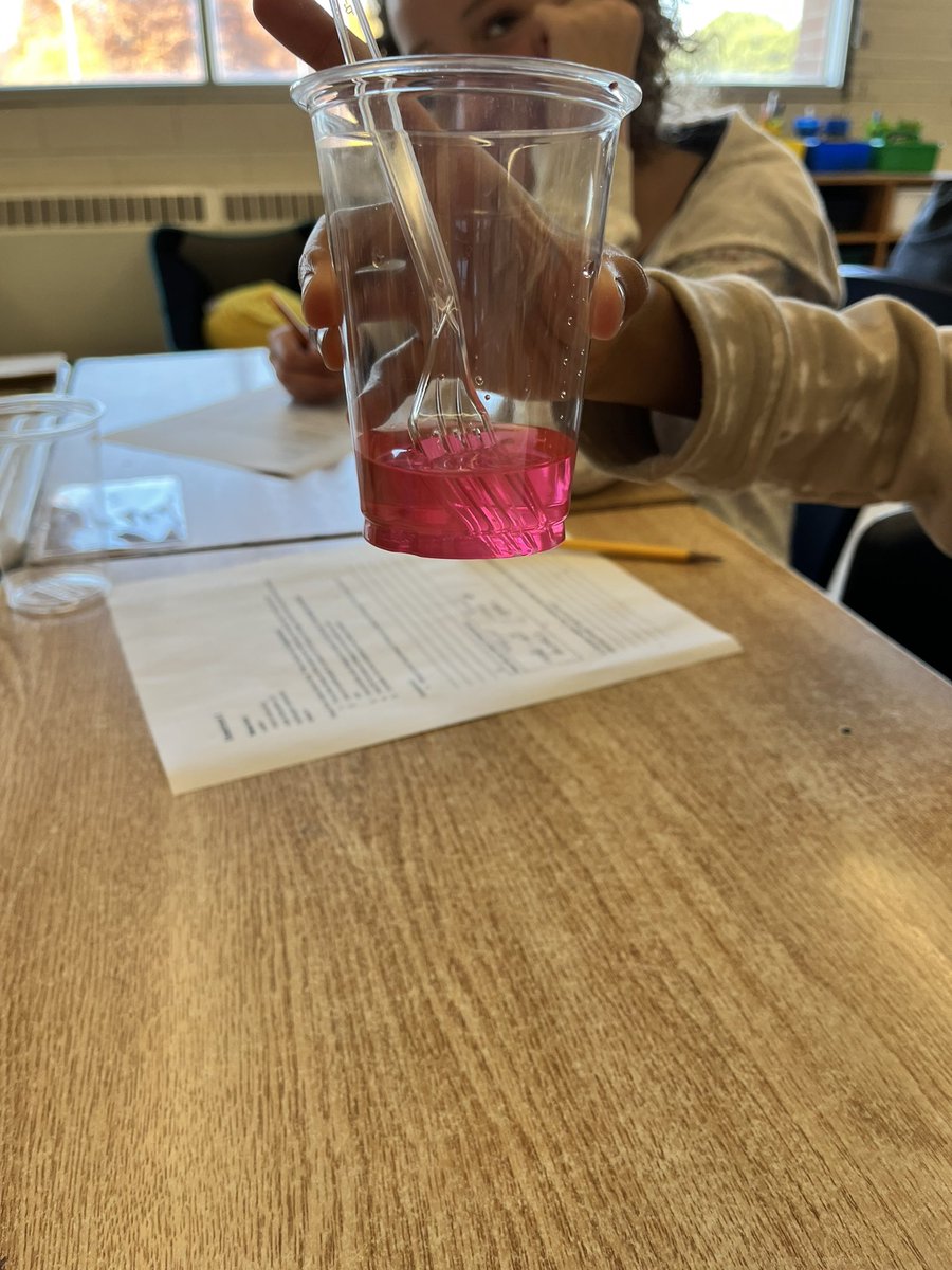 “Mrs.Da Silva science is so much fun” … those words are music to my ears😃!… the scientists in 5E1 conducted experiments to investigate chemical changes. Some indicators we observed of a chemical change were: change in colour &amp; bubbles forming! <a href="/BurnhamthorpeFI/">BurnhamthorpePS(FI)</a>