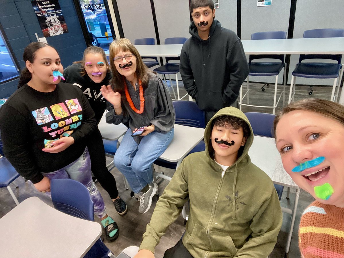 AMaddenGCC's tweet photo. It’s Wacky Wednesday at SAVA Power Inn! Get your disguise on! 🥸

#spiritweek #loveteachguide @gcc_charters https://t.co/GqbjKJzcf7