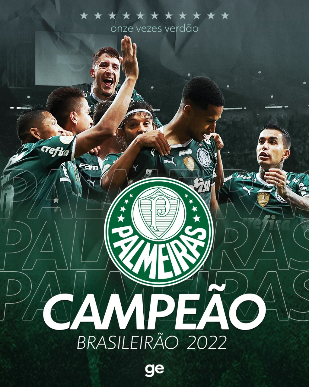 O PALMEIRAS É O CAMPEÃO BRASILEIRO 2022! 