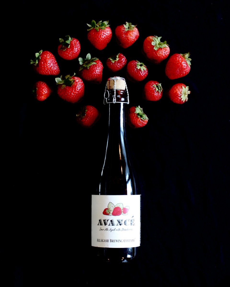 Translated from French, avancé means “advanced.” And the flavor profile of Avancé, our oak-aged quadrupel with fresh strawberries, is certainly one of the most complex that we make. This brewery-favorite beer is only available in our tasting room, starting tomorrow, Thurs 11/3.